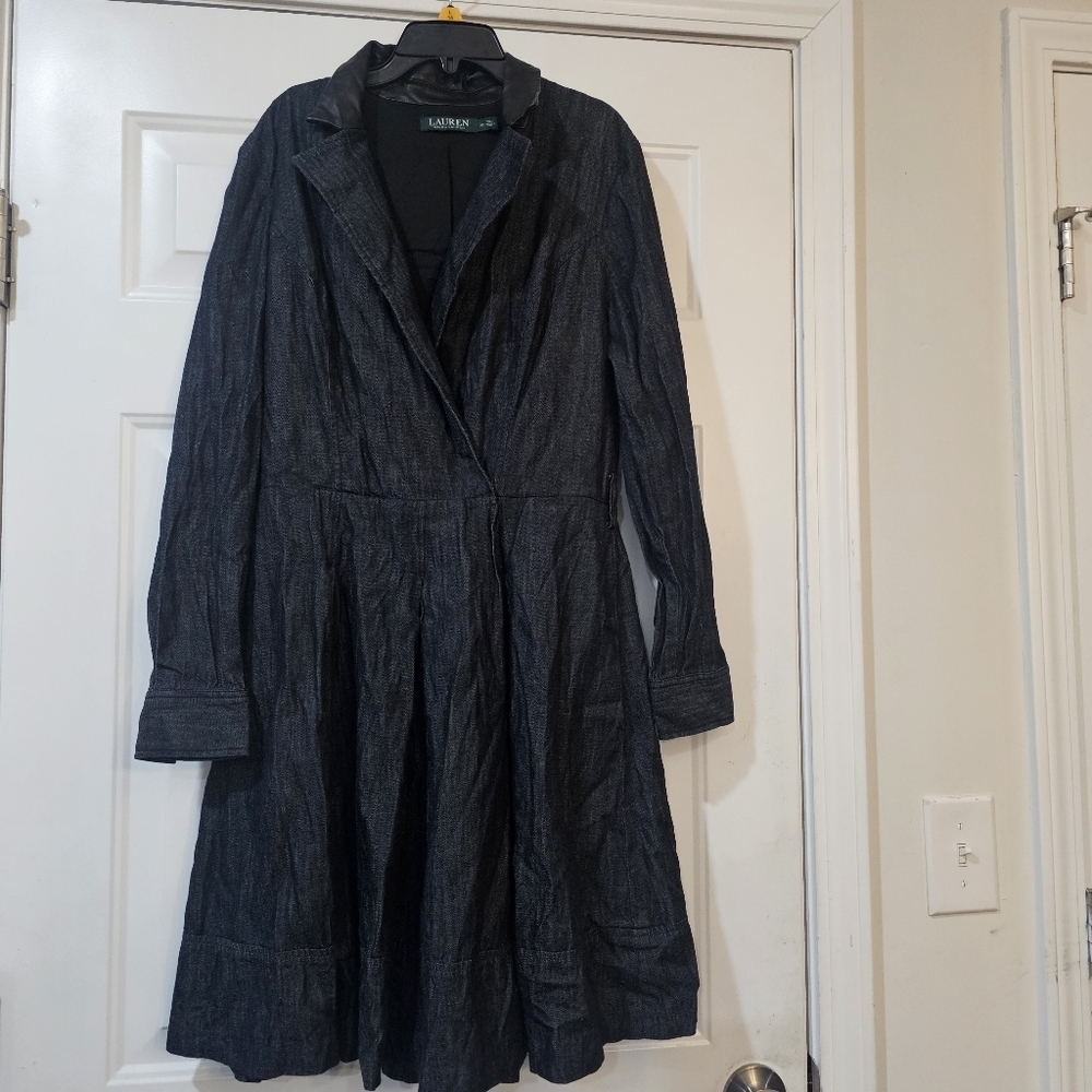LAUREN Ralph Lauren Jean Dress Size 10